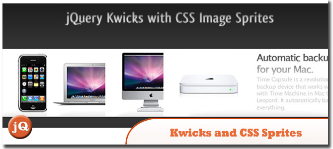 Kwicks and CSS Image Sprites