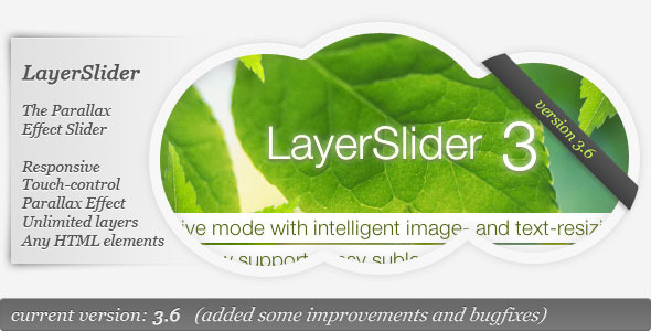 LayerSlider - The Parallax Effect Slider
