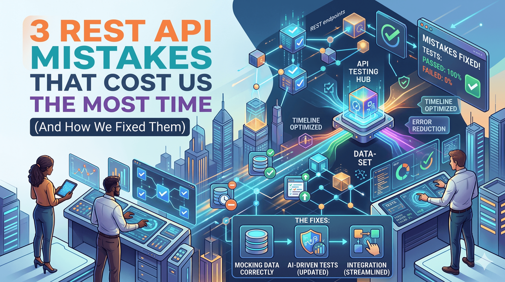 3 REST API Testing Mistakes That Cost Us the Most Time (and How We Fixed Them)