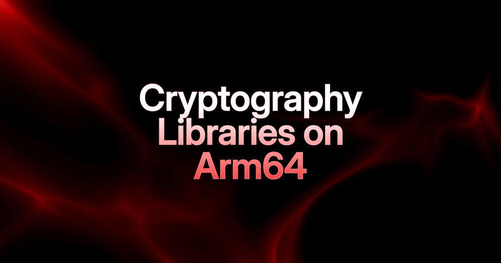 Cryptography Libraries on Arm64