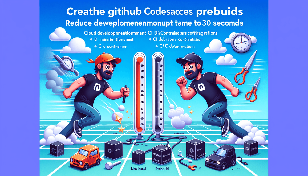 GitHub Codespaces Prebuilds: Cutting Dev Environment Spin-Up from 8 Minutes to 30 Seconds