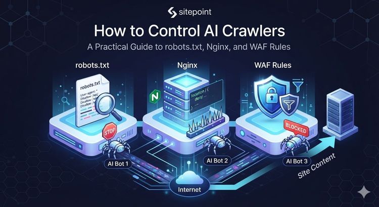 How to Control AI Crawlers: A Practical Guide to robots.txt, Nginx, and WAF Rules