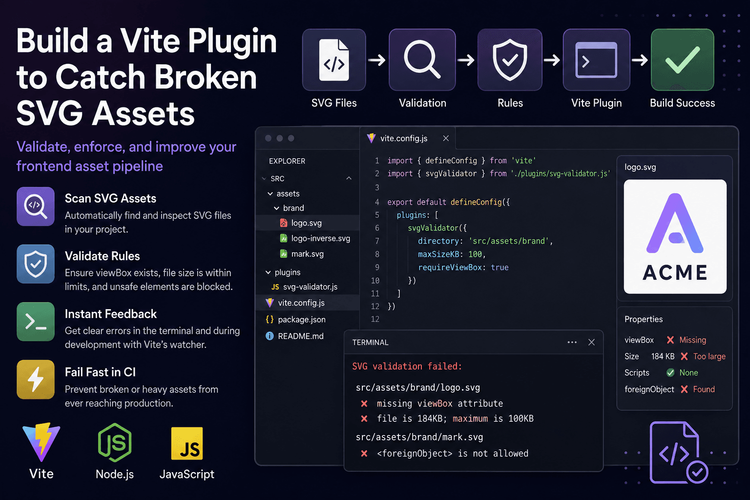 Build a Vite Plugin to Catch Broken SVG Assets Before Production