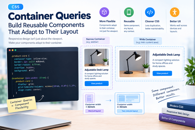 CSS Container Queries: Build Reusable Components That Adapt to Their Layout