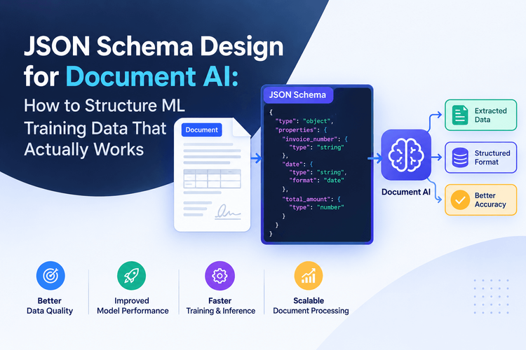 JSON Schema Design for Document AI: How to Structure ML Training Data That Actually Works