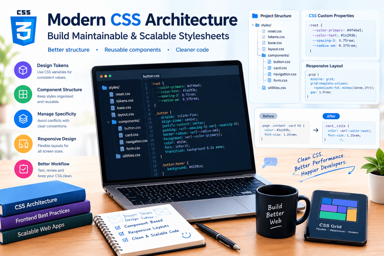 Designing Maintainable CSS Architecture: A Practical Guide to Scalable Stylesheets
