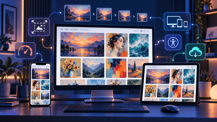 How to Build a Fast, Responsive Artwork Gallery for the Web