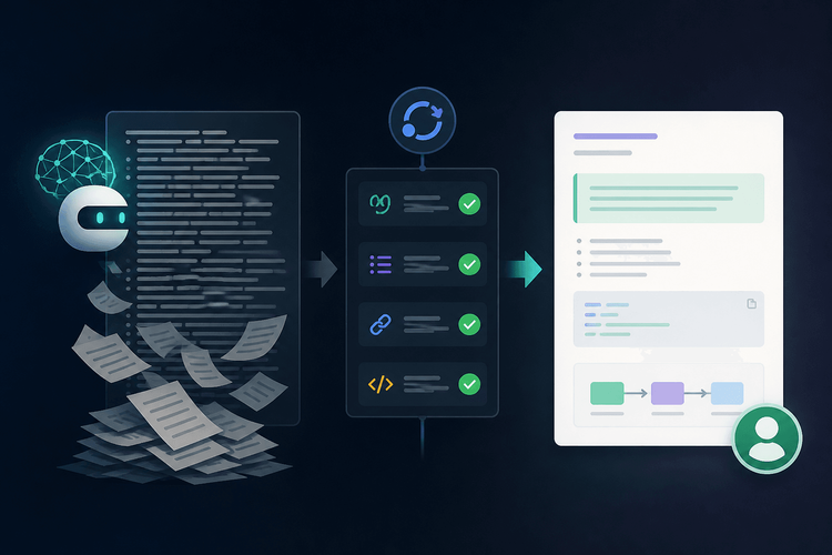 When AI-Generated Documentation Is Unreadable: A CI Playbook