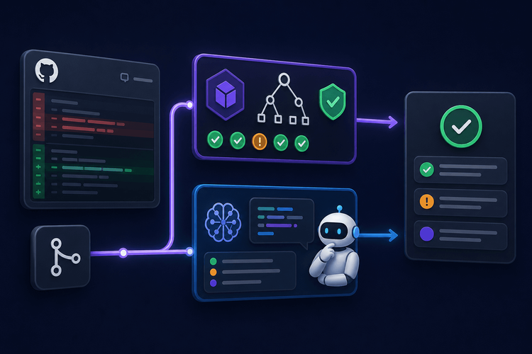 Build Hybrid Automated Code Review with Deterministic Rules and LLMs